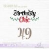 bday chic clipart