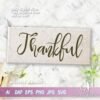 rustic thankful