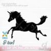 free running horse svg