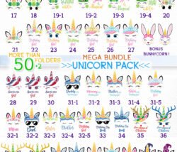 unicorn clipart