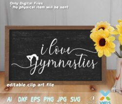 gymnastics svg