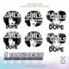 black girls are dope svg
