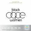 black women dope svg