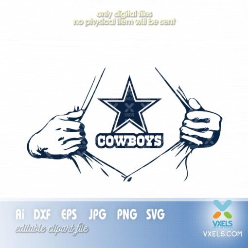 superman cowboys svg