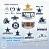dallas cowboys bundle svg