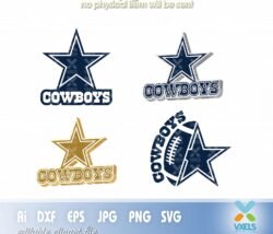 high quality dallas cowboys cut file