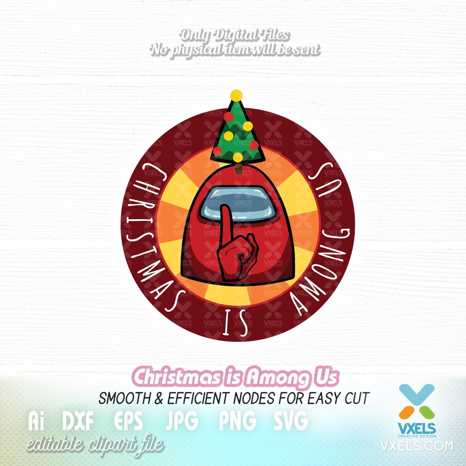 Download Among Us Christmas Shhhhh Pose SVG bundle set#1 Cricut ...