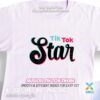 tik tok star t shirt