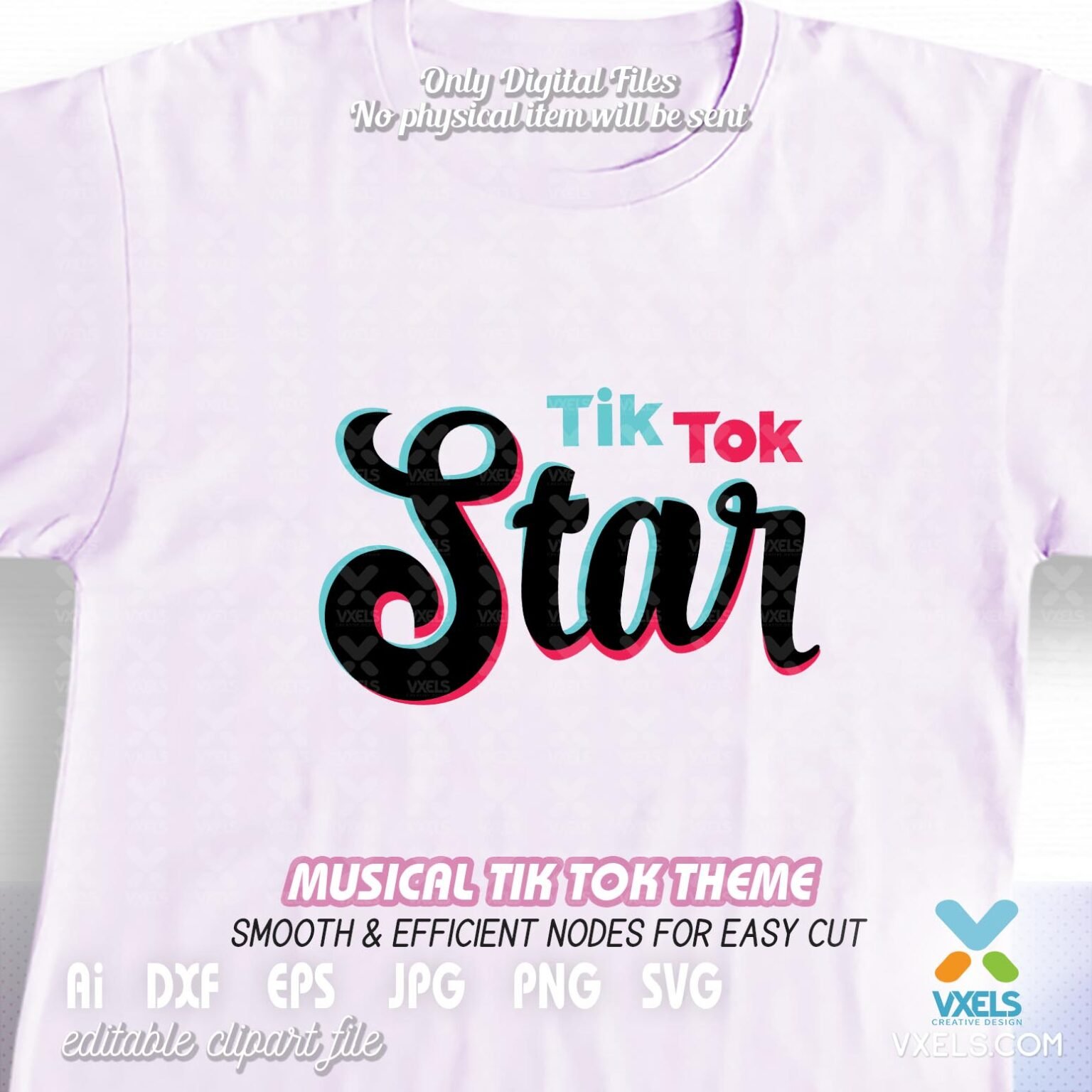 Download Tiktok Star and Tik tok Queen Bundle 8 design Cutting ...