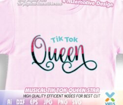queen of tik tok design