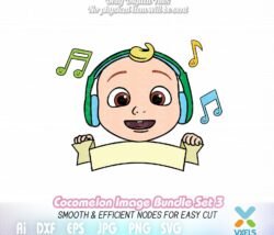 baby cocomelon clipart