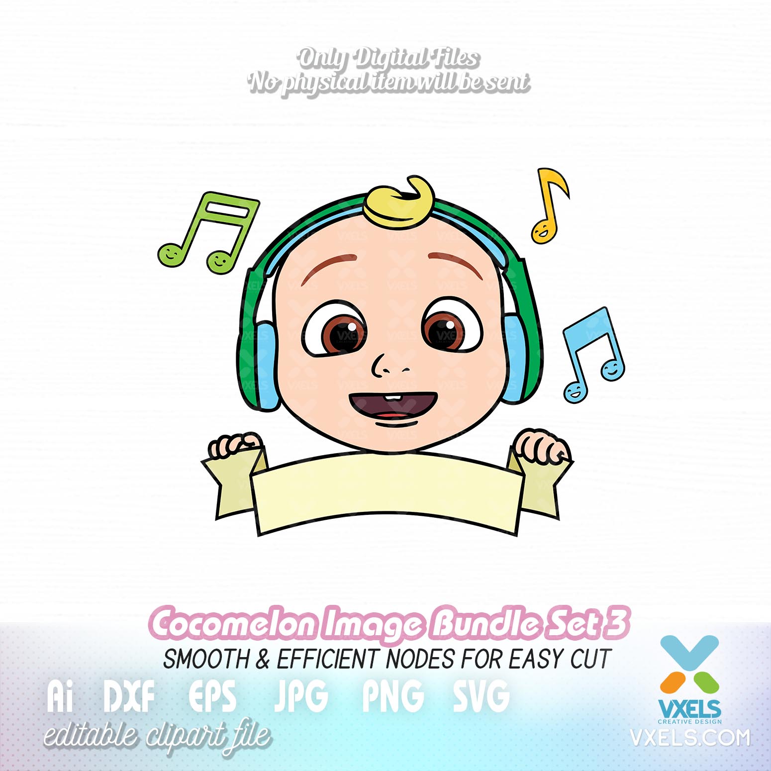Download Cocomelon Birthday SVG with Alphabets kid and baby style ...