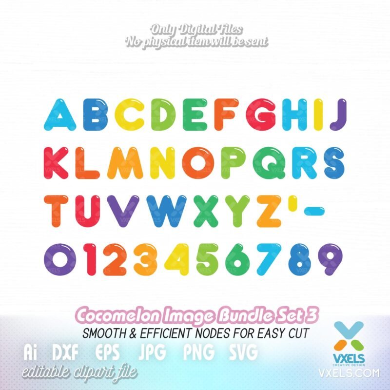Download Cocomelon Birthday SVG with Alphabets kid and baby style ...