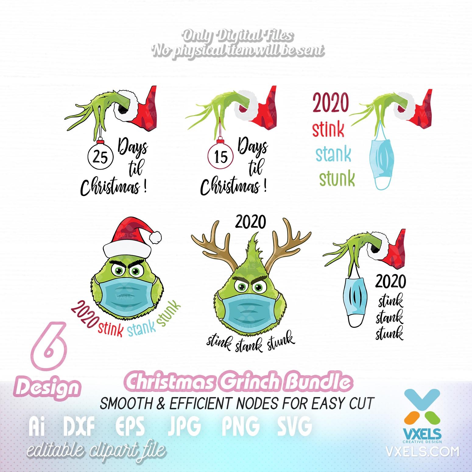 Download Christmas Grinch Svg Bundle Cricut And Silhouette Svg Shop