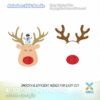 reindeer nametag