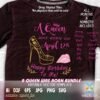 a queen was born t shirt