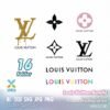 LV logo luxury brand