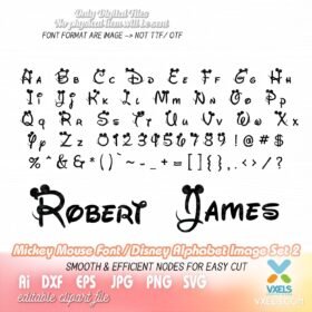 Free Free 342 Disney Name Svg SVG PNG EPS DXF File