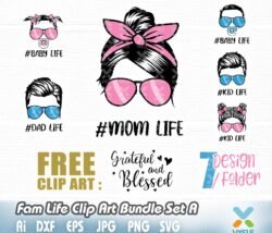 mom life svg