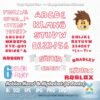 roblox font clipart
