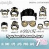 afro dad life svg