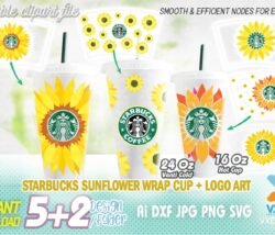 starbucks template svg