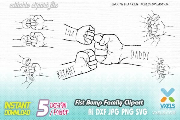 fist bump svg
