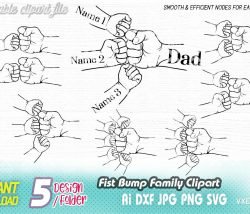 family fist bump