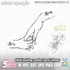 holding hand svg